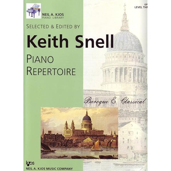 GP602 - Baroque and Classical - Piano Repertoire - Level 2: Keith